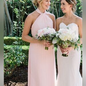 Light Pink Bridesmaids Dress